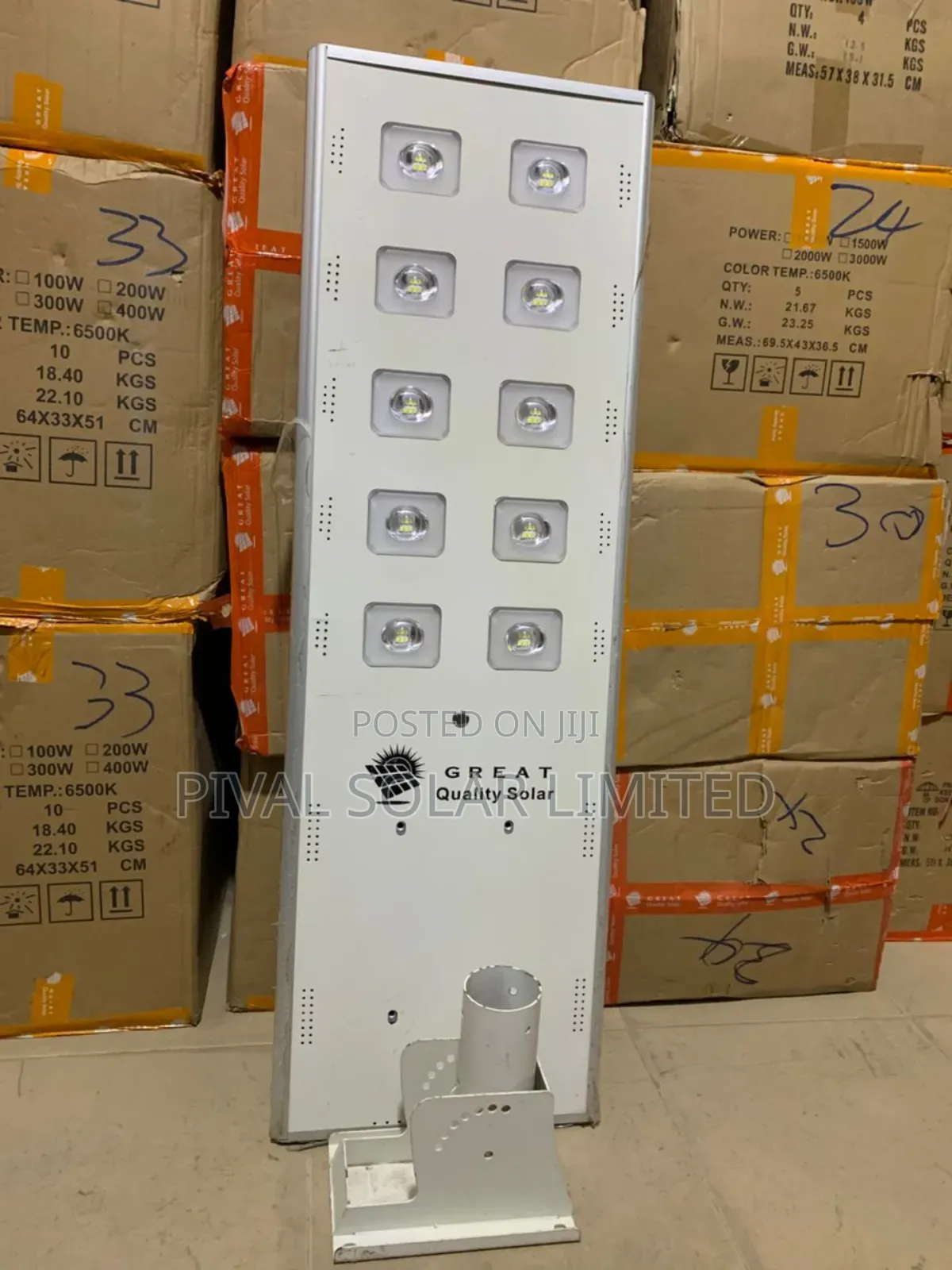 10 Eye Solar Street Lights