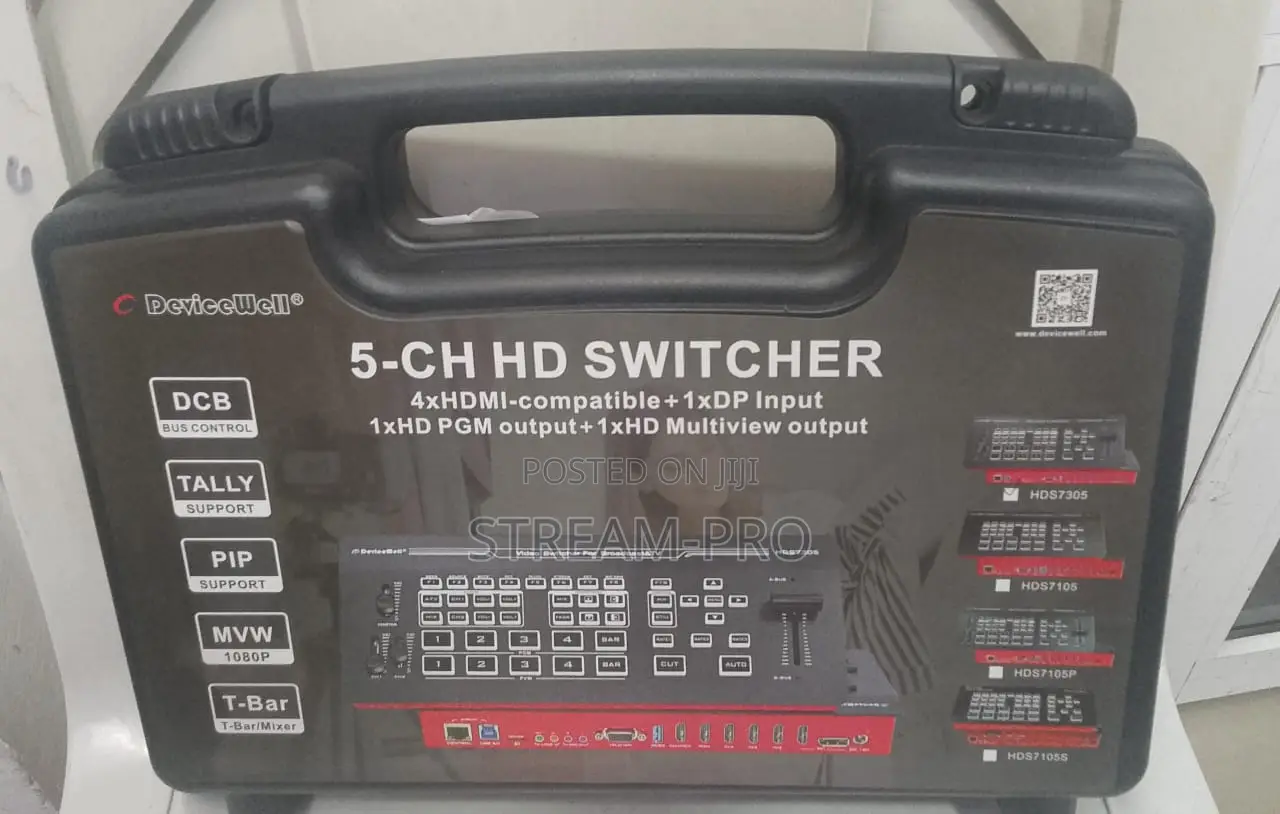 Devicewell Hds7305 Switcher With Rec,Luma Chroma Key Function