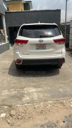 Toyota Highlander Limited 4x4 V6 (3.5L 6cyl 8A) 2018 White