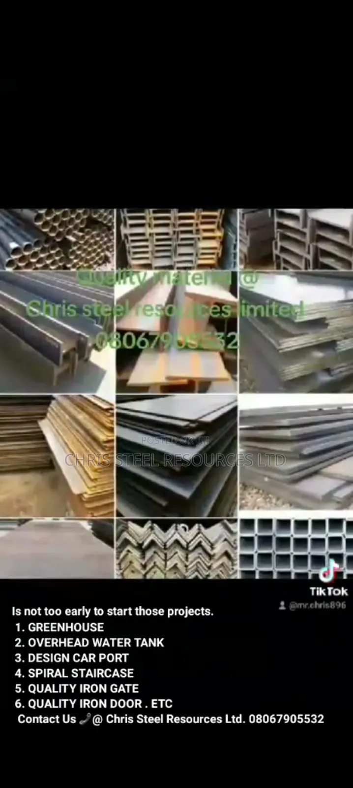 Black Pipe, Galvanized Pipe, Black Plate, Galvanized Plate, U Hchannel