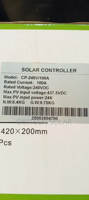 100ah 240v High Voltage Change Controller