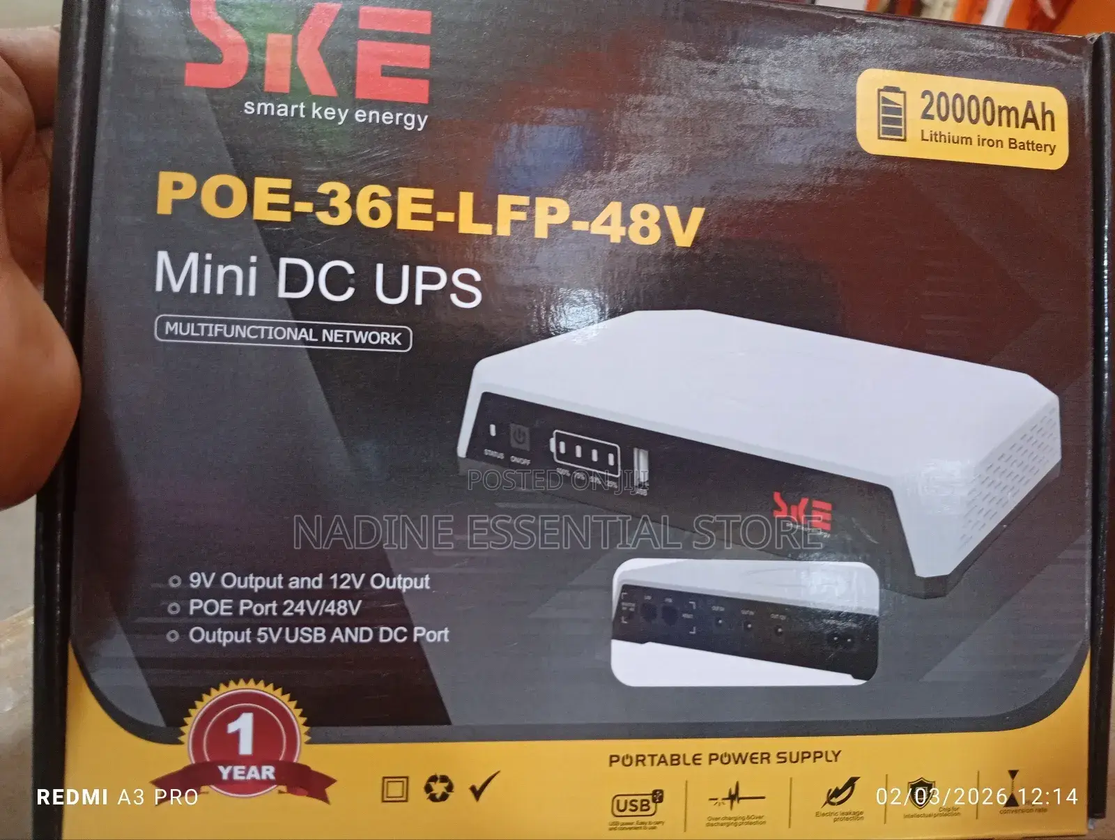 Ske Mini Ups Poe