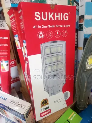 200w Sukhig Solar Street Lights 9eyes
