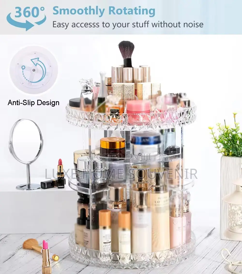 Rotating Make Up Organizer