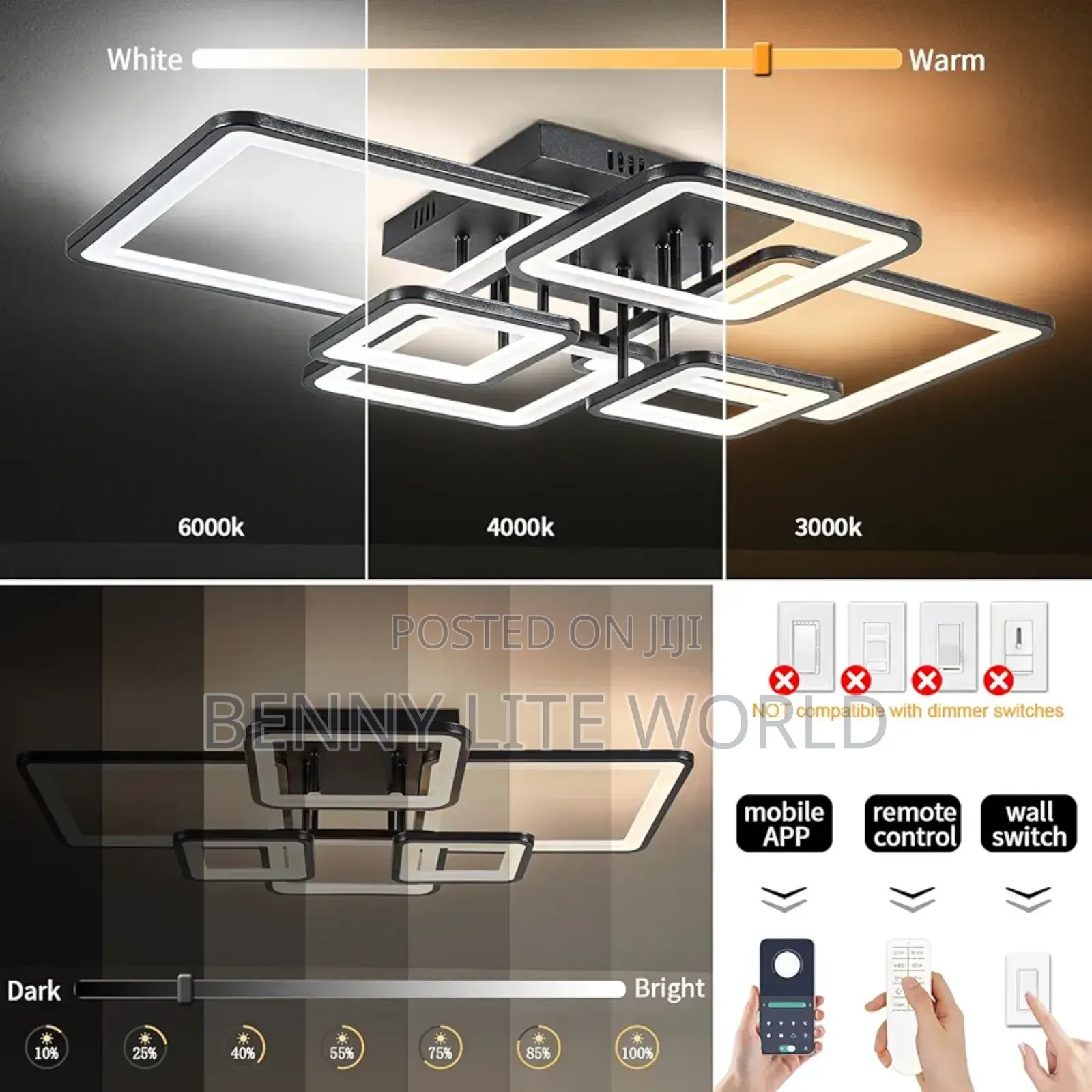 Modern Led Ceiling Fitting Light