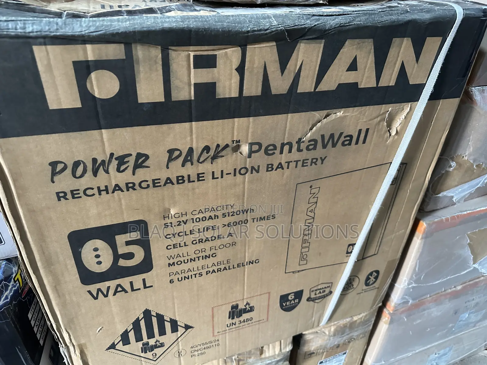 Firman Pentawall Rechargeable Li-Ion Battery