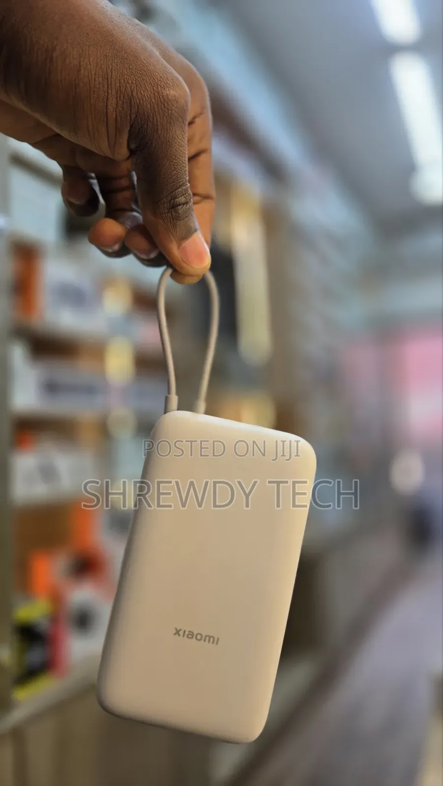 Xiaomi Powerbank With Integrated Cable