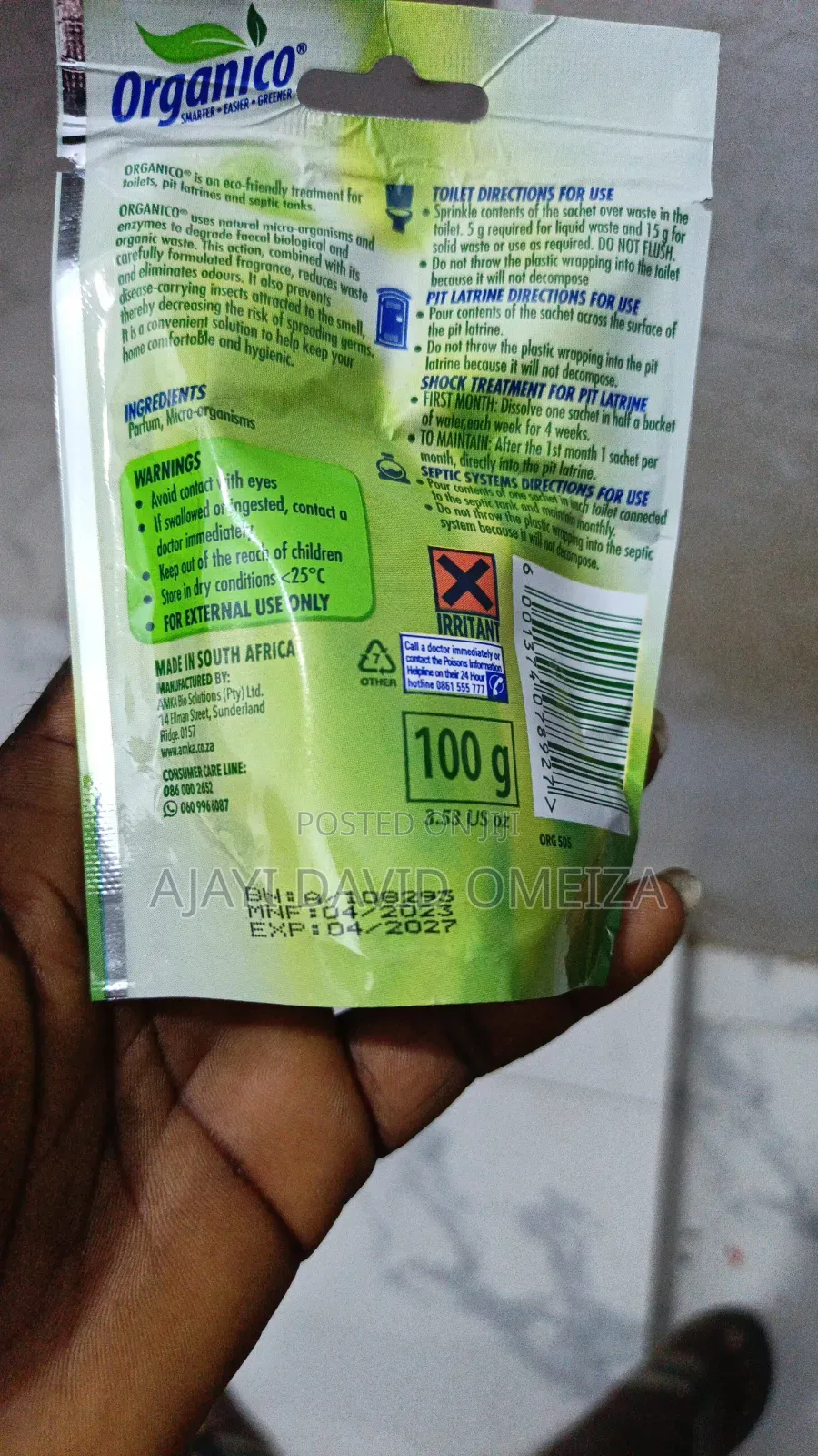 Enzymes Toilet Cleaner