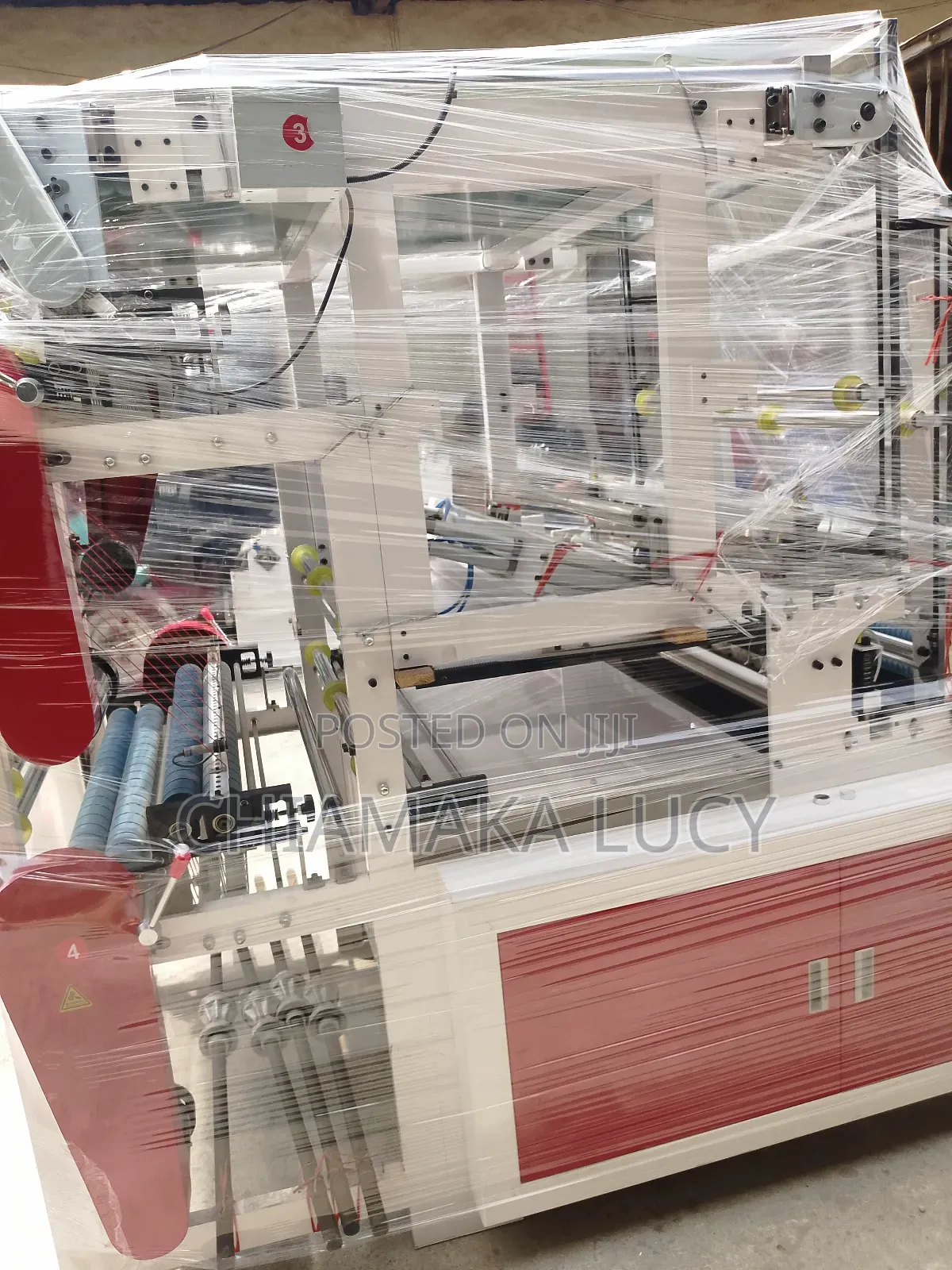 Double Deck Nylon Bag Making Machine