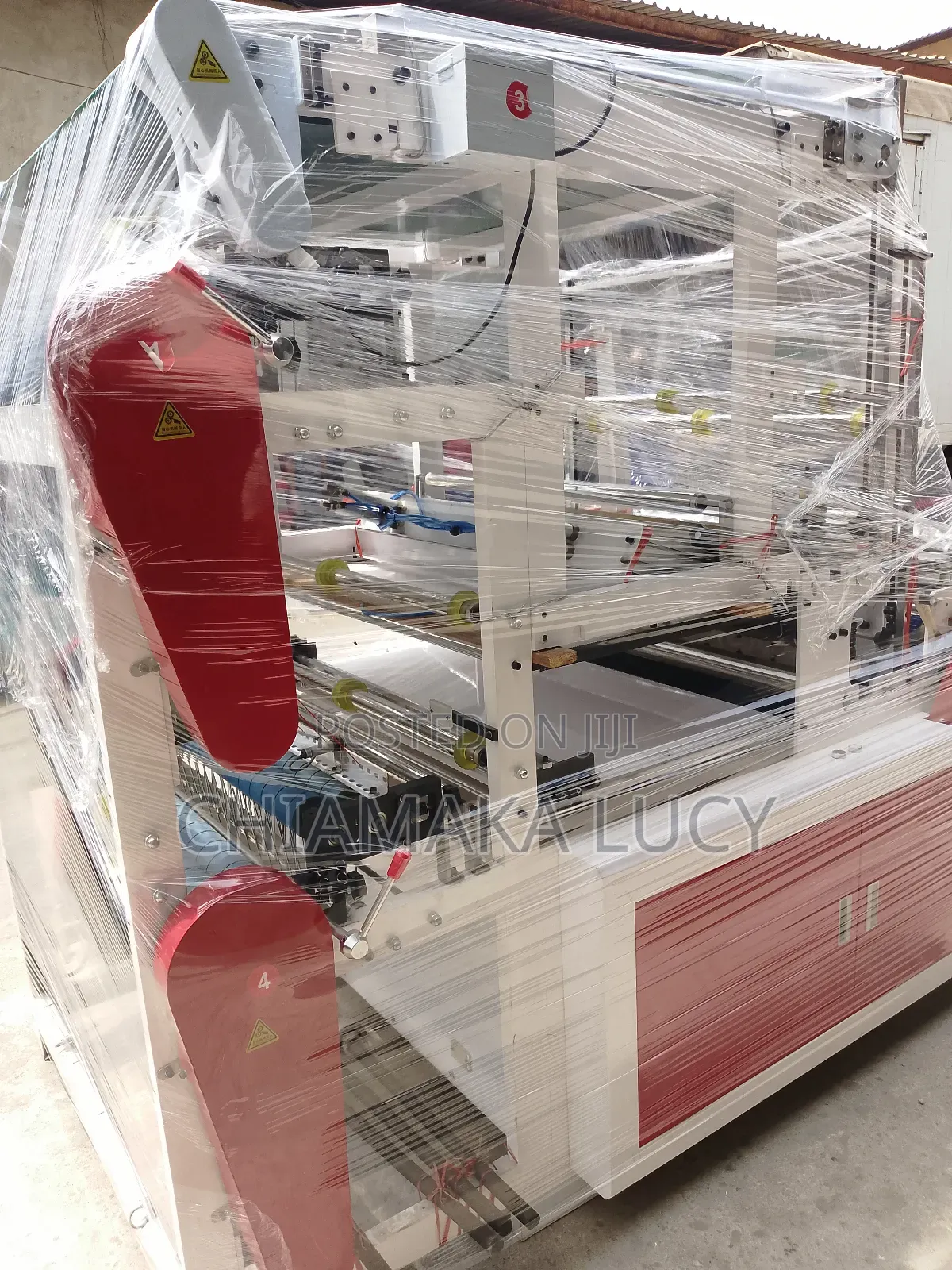 Double Deck Nylon Bag Making Machine