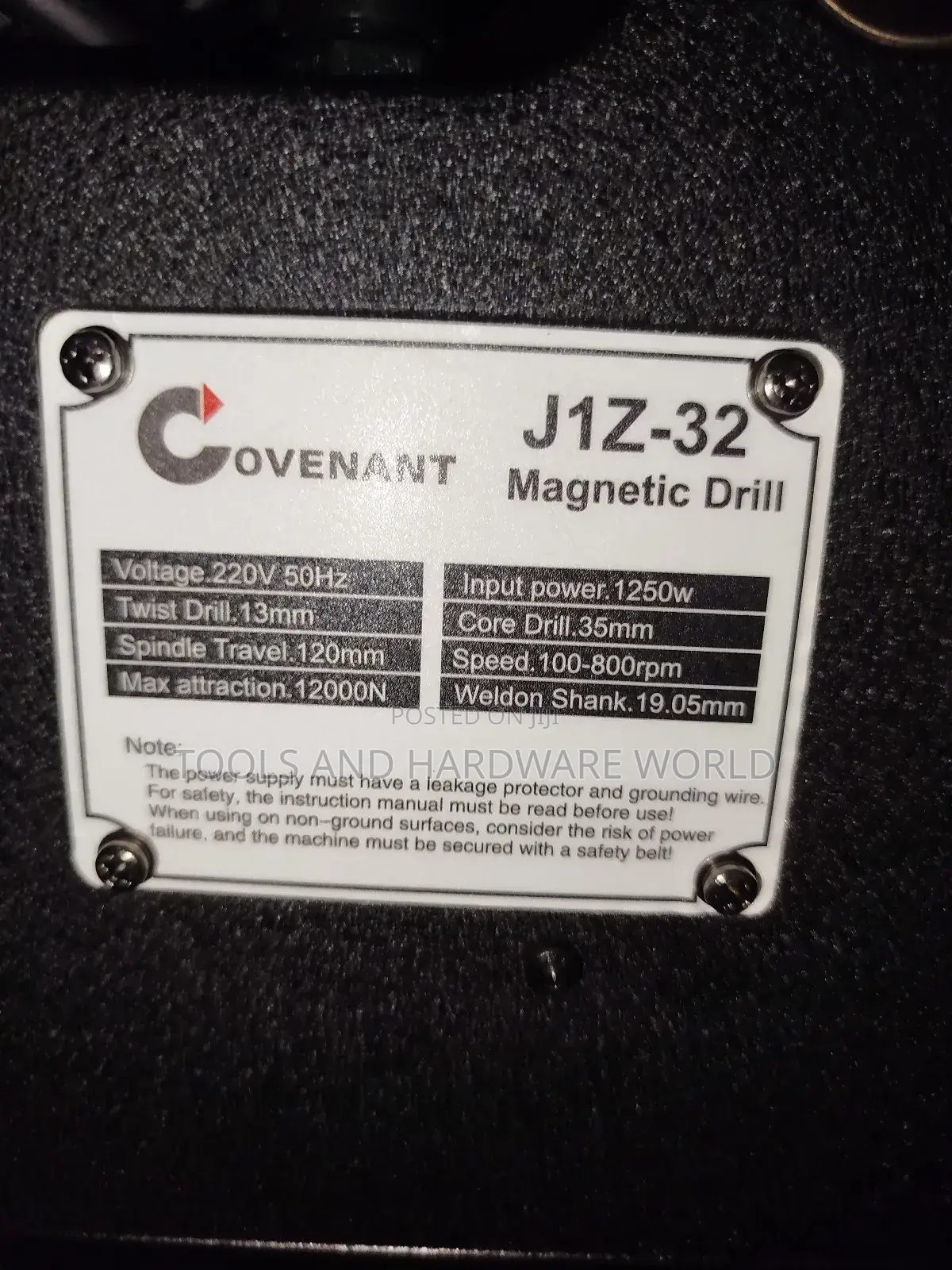 Magnetic Drill