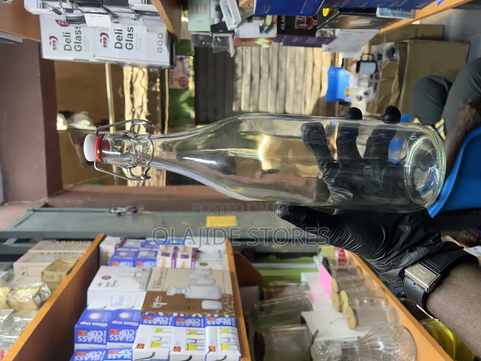 Flip Top Bottle