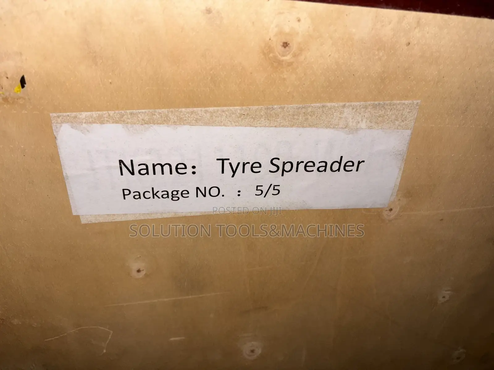 Tyre Spreading Machine