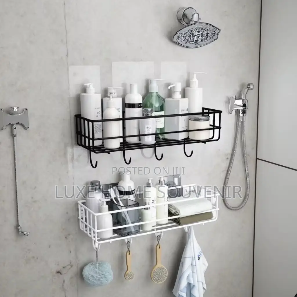 Bathroom Storage Rack With Hook