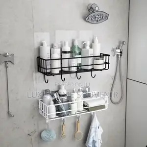Bathroom Storage Rack With Hook