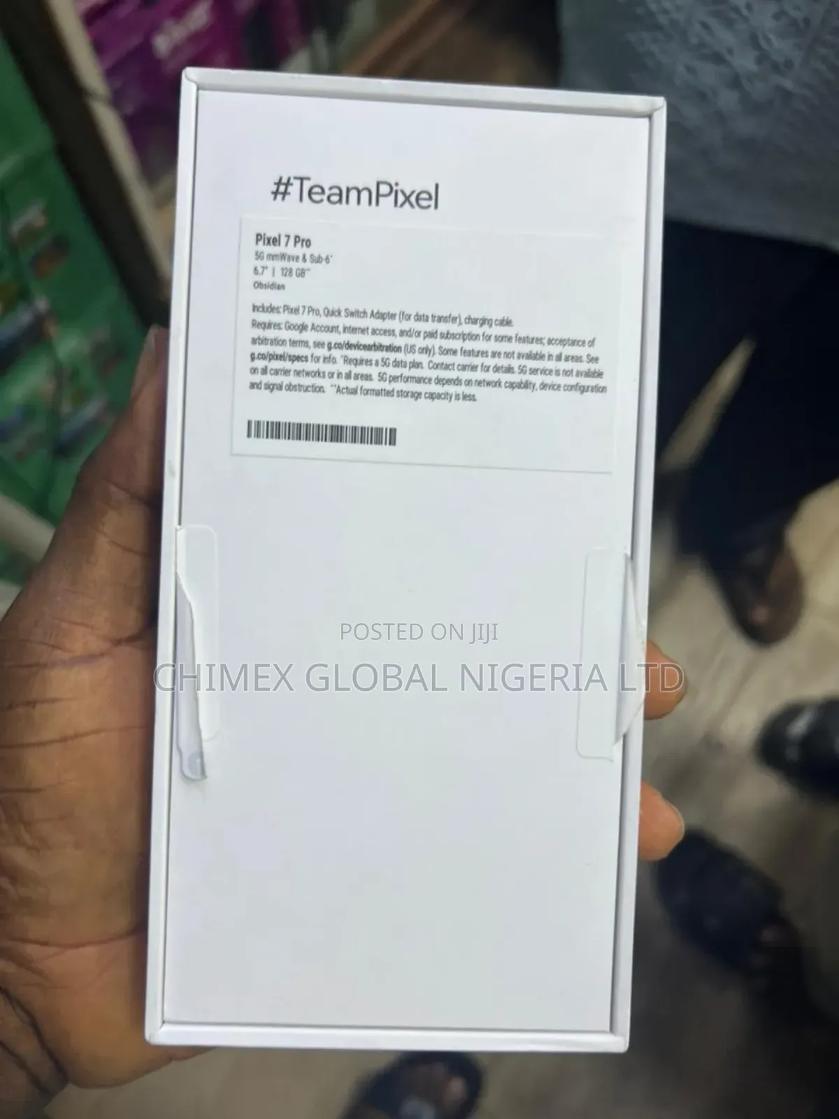 New Google Pixel 7 Pro 128 GB Black