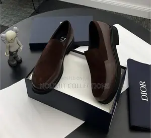Suede Leather Dior Loafers