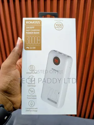 Romoss Sw30pf 22.5w 30000mah Powerbank