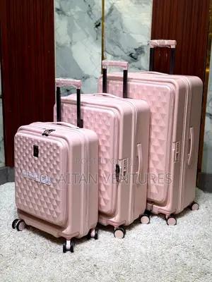 Set of 3 Rubber Luggage Box