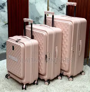 Set of 3 Rubber Luggage Box
