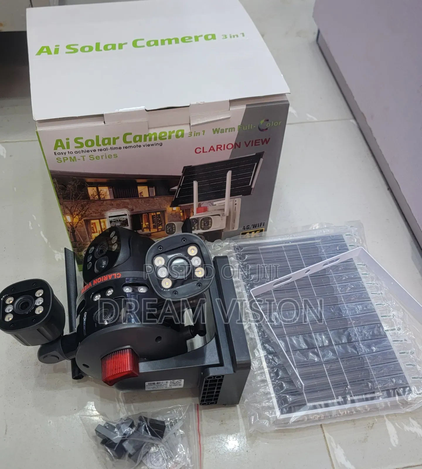 Intelligent Smart Solar Camera
