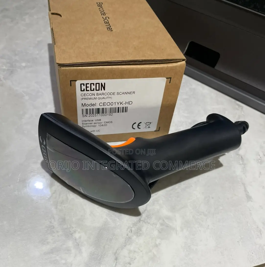1d 2d Cecon Barcode Scanner (Premium Quality) Ceo01yk-Hd