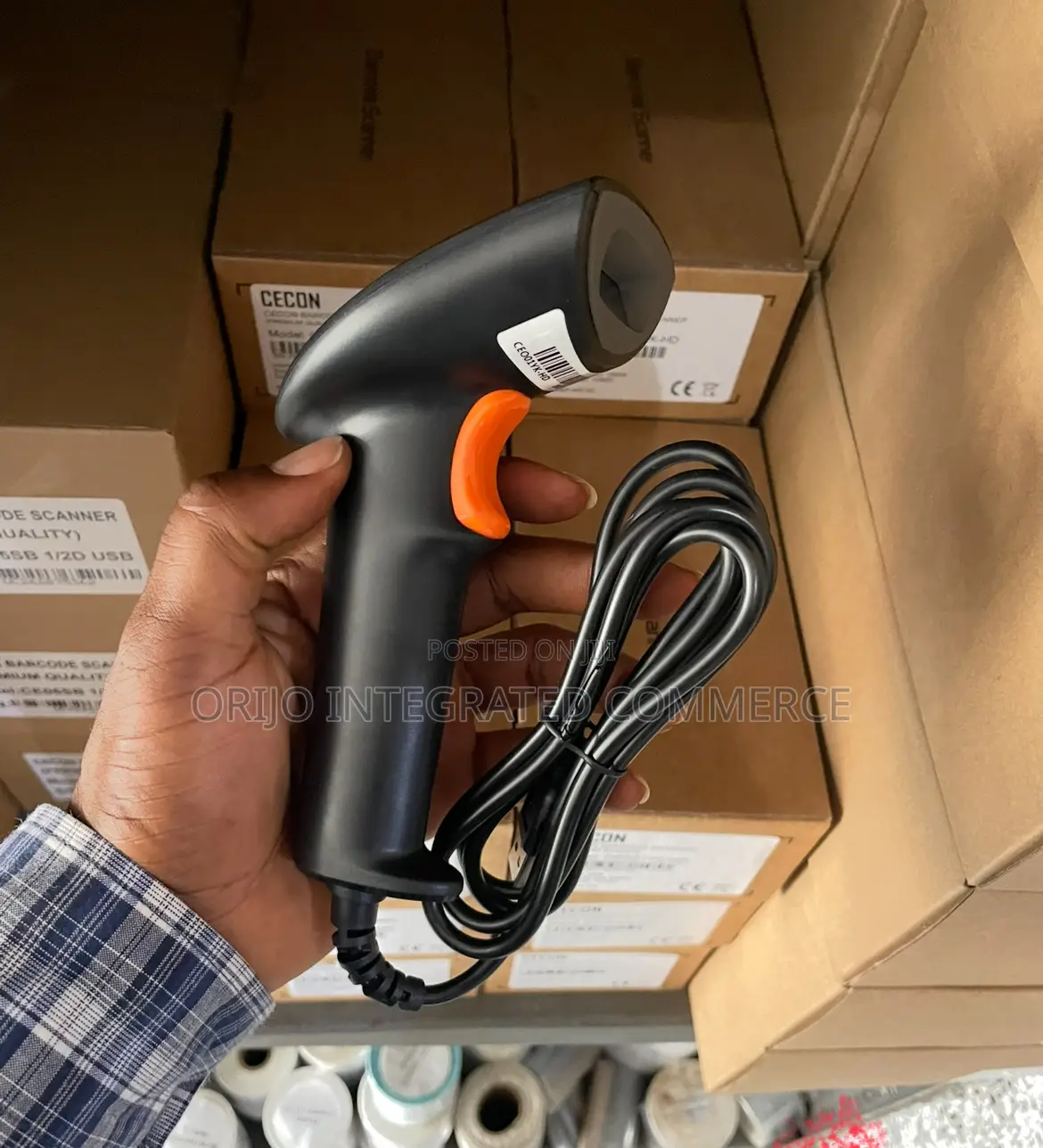 1d 2d Cecon Barcode Scanner (Premium Quality) Ceo01yk-Hd