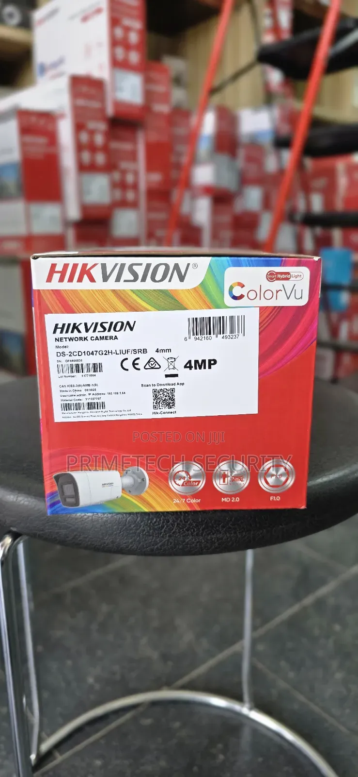 Security Hikvision 4mp Ip Color Vu Bullet Camera