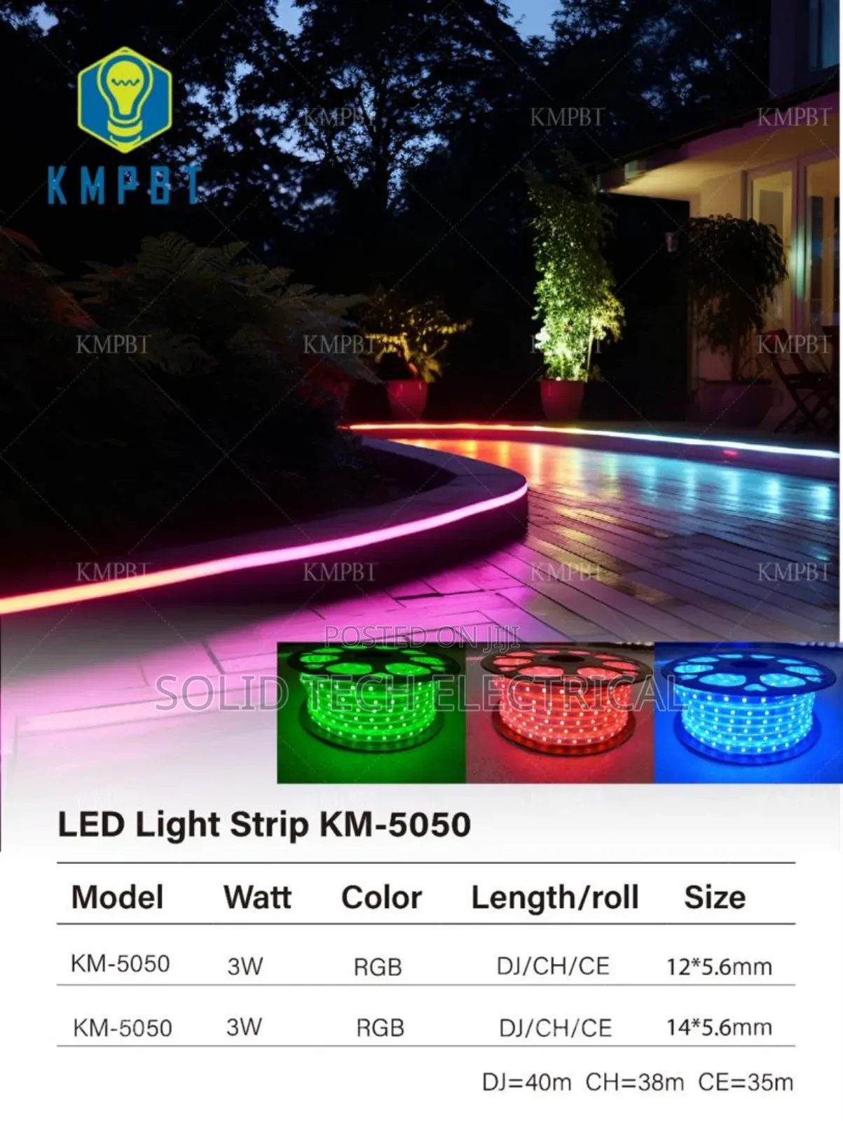 Pink Green Red Blue Yellow Rope Lights