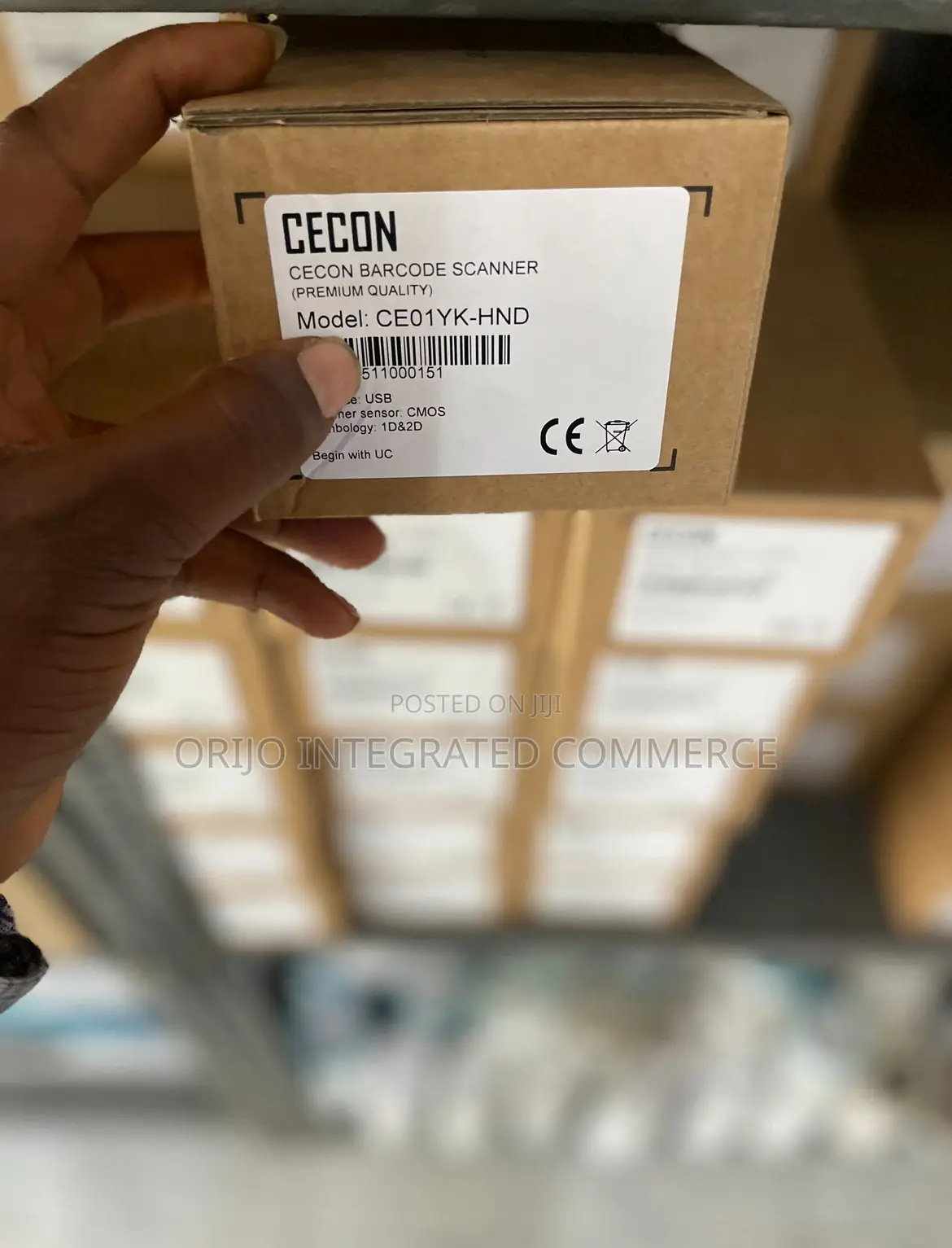 1d 2d Cecon Cecon Barcode Scanner (Premium Quality) Model:Ce01yk-HND