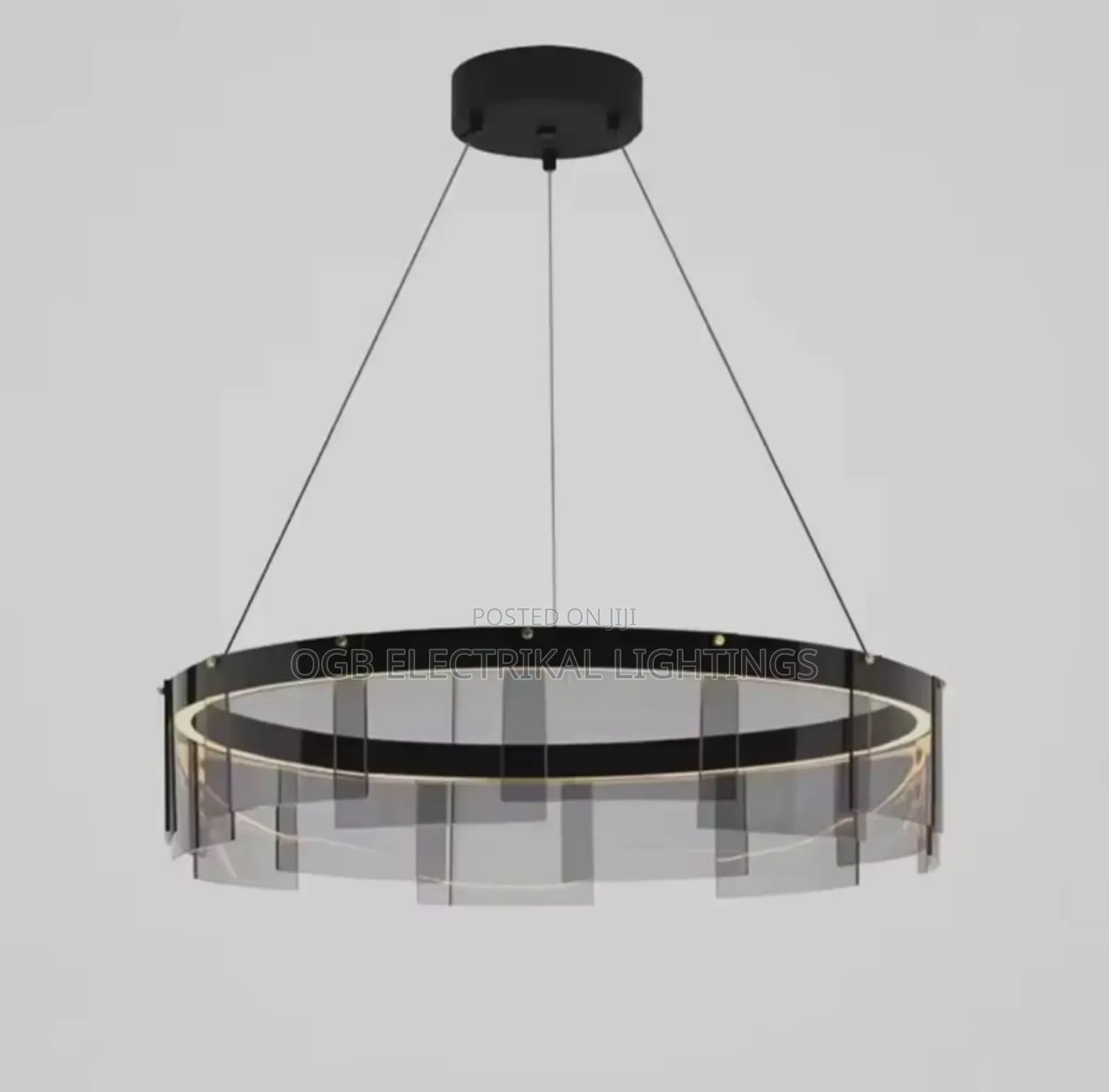 Glass Led Chandelier
