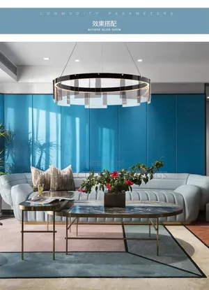 Glass Led Chandelier