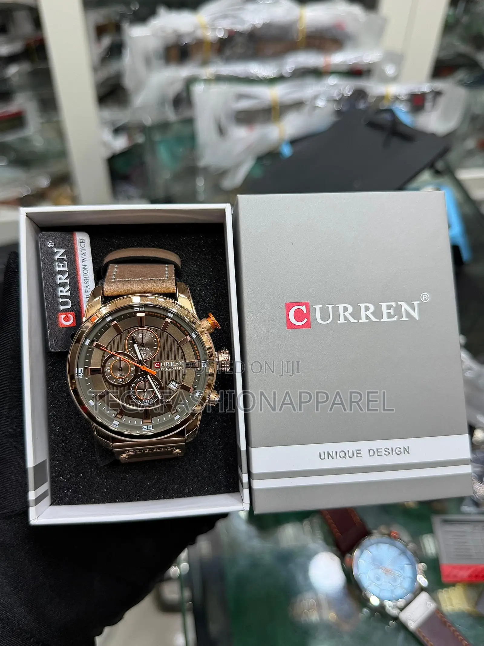 Curren Leather Wristwatch