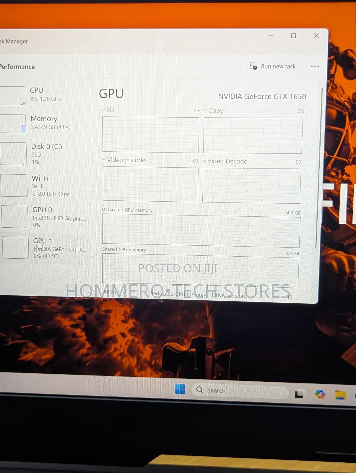 Laptop Asus ROG Strix G15 8GB Intel Core i7 SSD 512GB