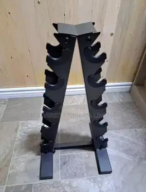 10 Step Dumbbell Rack