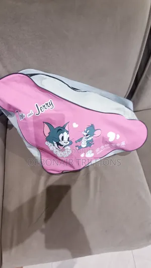 Preteen Skating Shoes (Tom and Jerry Themed)Pink Colour(Bag Included)