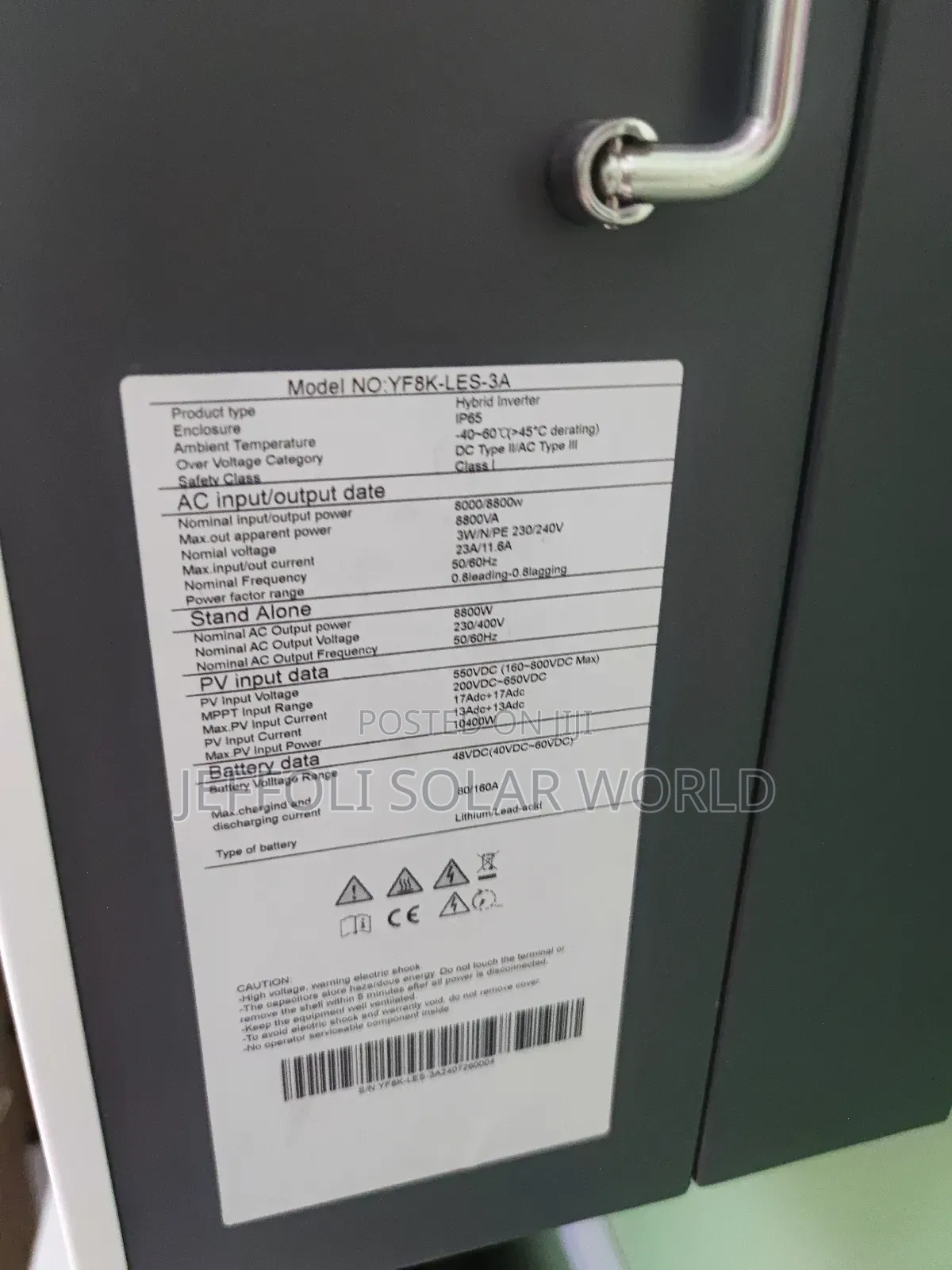 JCNS 8kva 48v