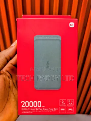 Xiaomi Redmi 18w 20000mah Usb-C Fast Charge Powerbank