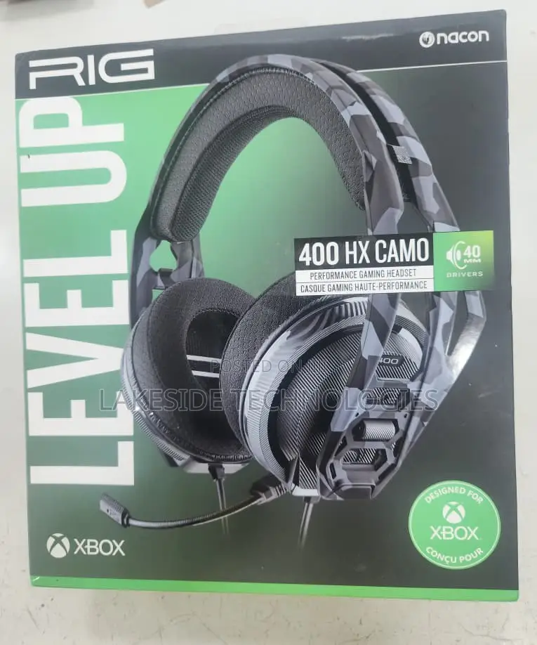 Rig 400 Hx Camo Performance Gaming Wired Headset
