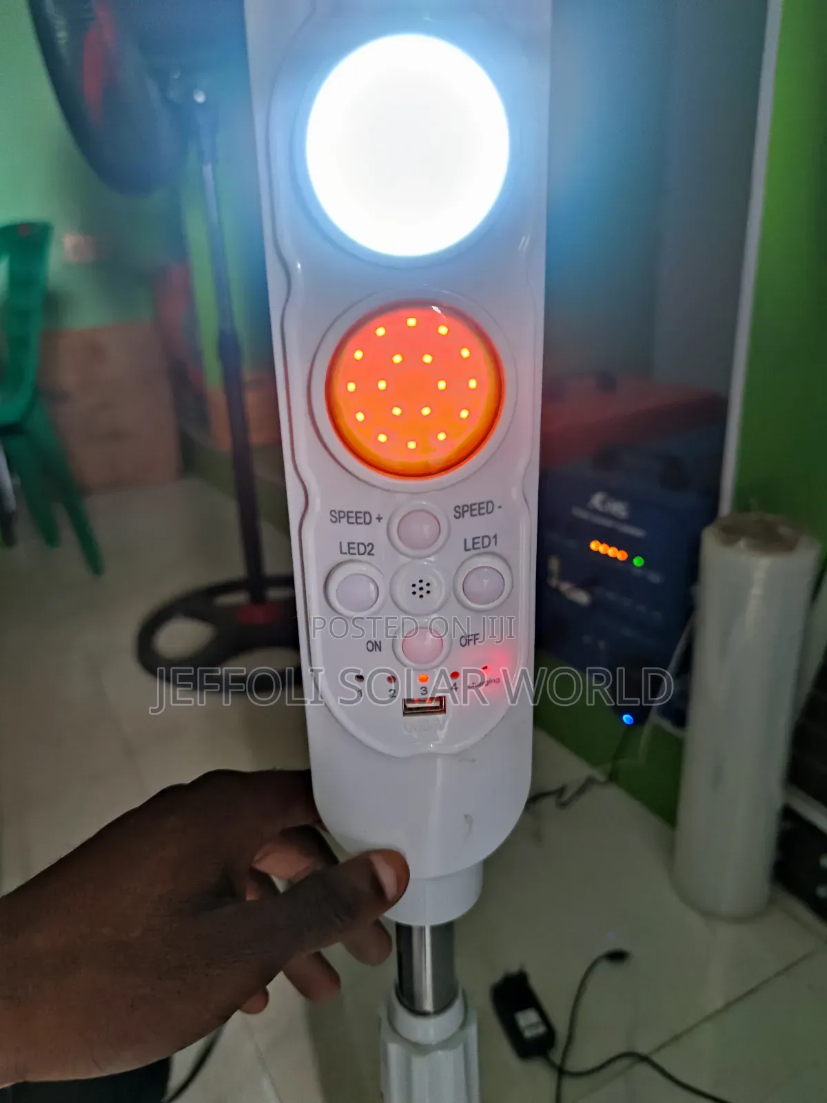 JCNS Solar Fan