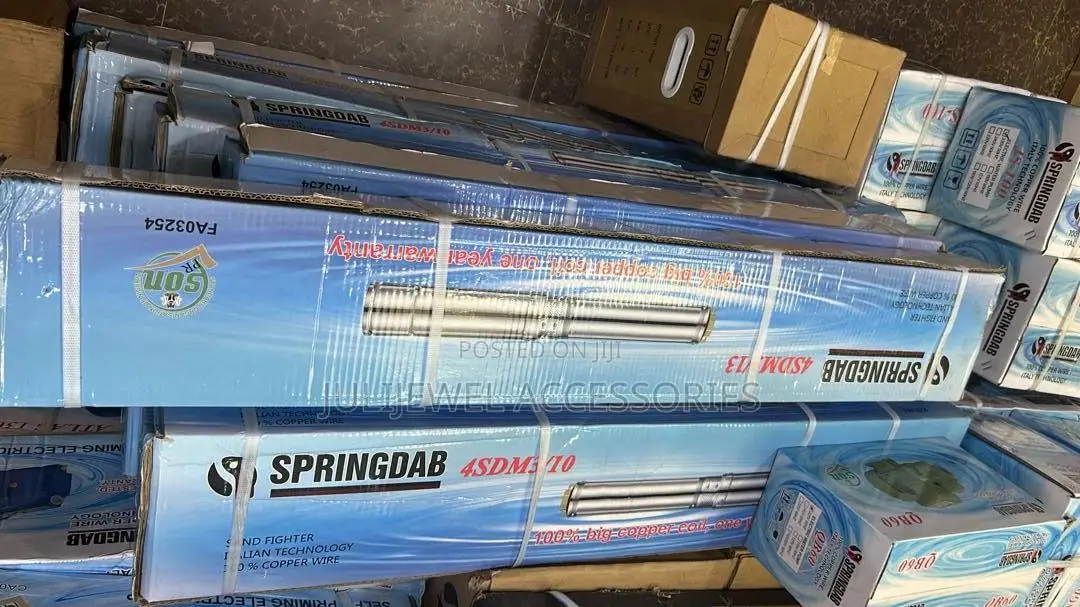 100% Copper Submersible Water Pump With Control Box