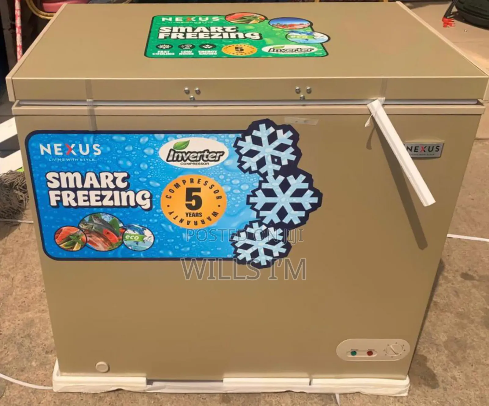 210 Liters Nexus Inverter Chest Freezer