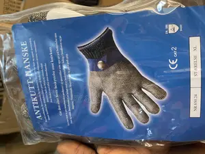 Anti Cut With Adjustable Cuff Hand Gloves