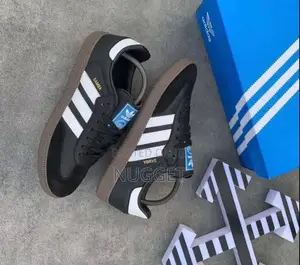 Black Adidas Samba Sneakers