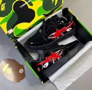 Original A Bathing Ape Patent Sneakers