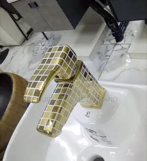 Ceramic Mixer Tap Gold