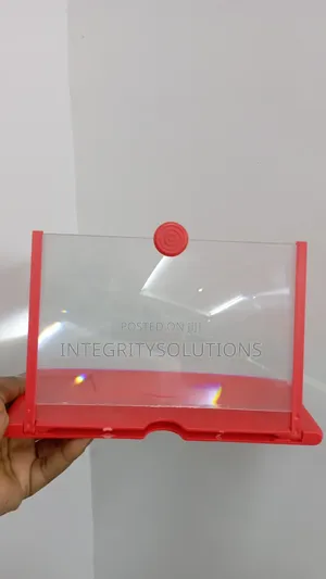 Foldable 3d Mobile Phone Screen Magnifier.