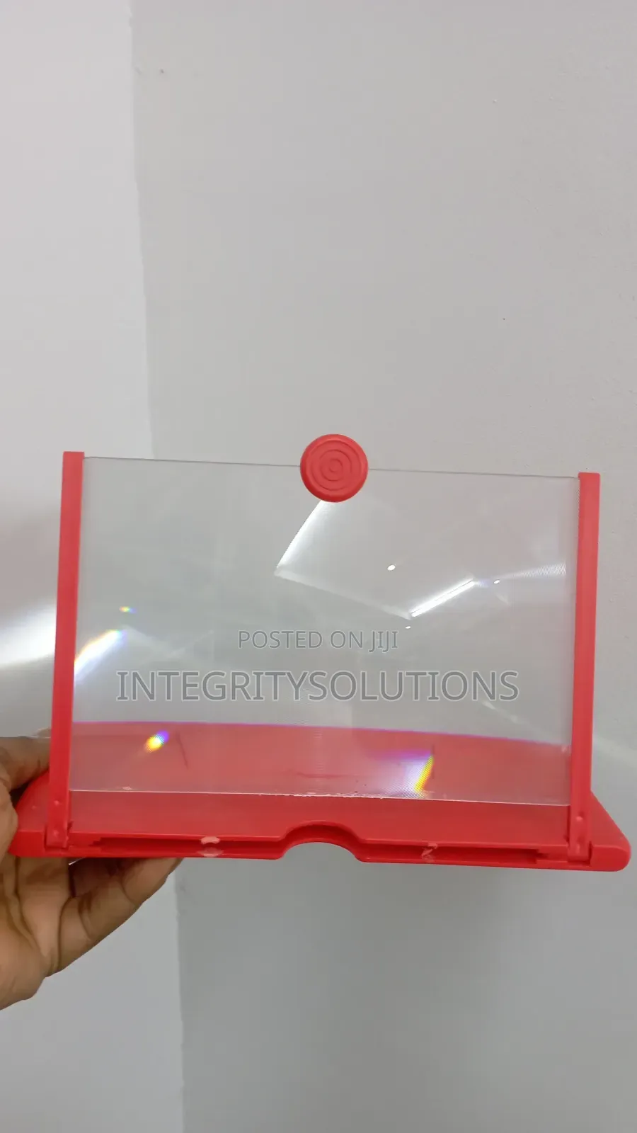 Foldable 3d Mobile Phone Screen Magnifier.