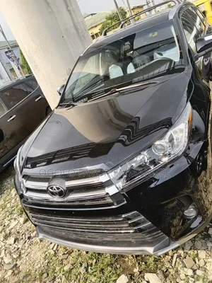 Toyota Highlander XLE V6 4x4 (3.5L 6cyl 6A) 2016 Black