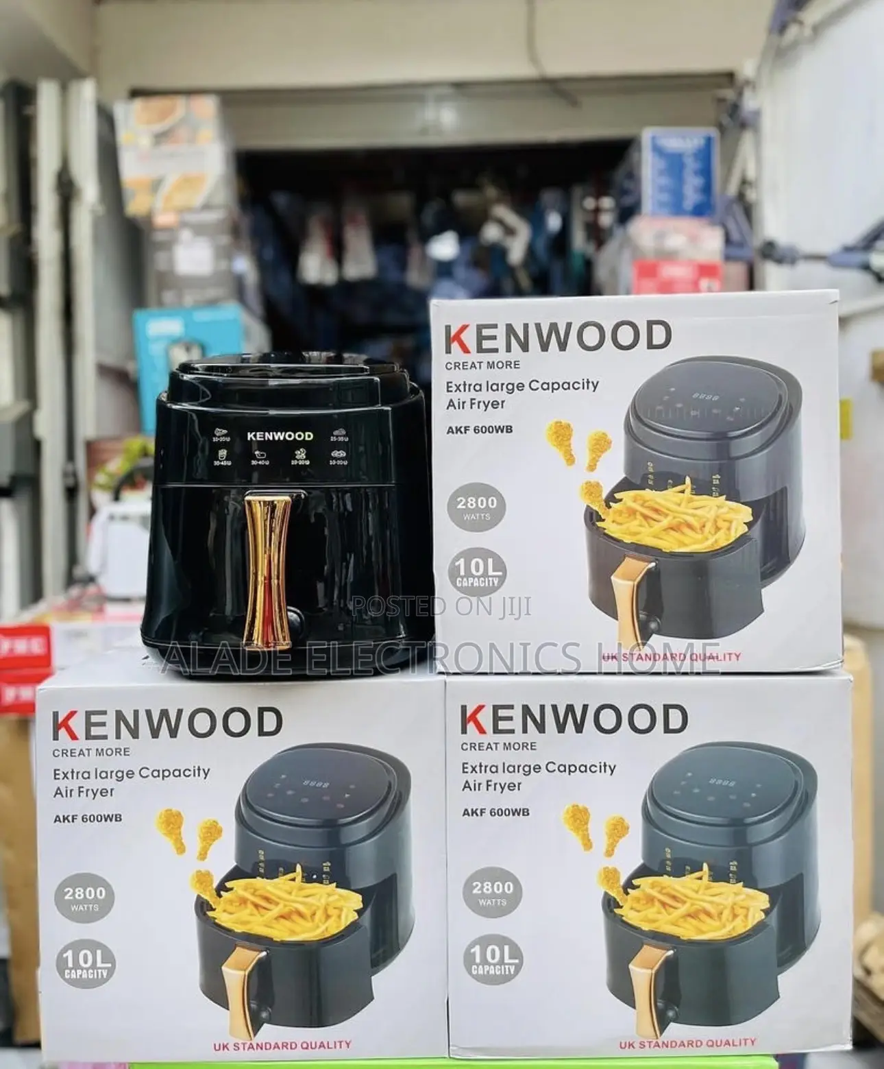 Kenwood Air Fryer (Extra Large Capacity) 6.5ltrs””